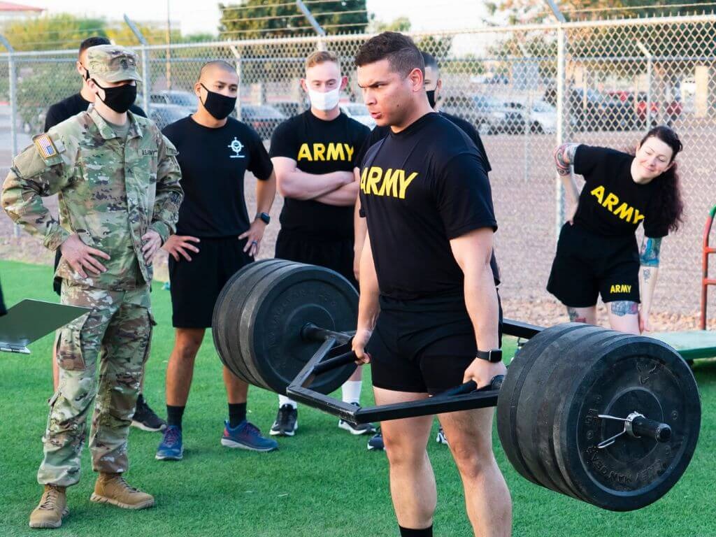 Illustration of the Three-Repetition Maximum Deadlift event